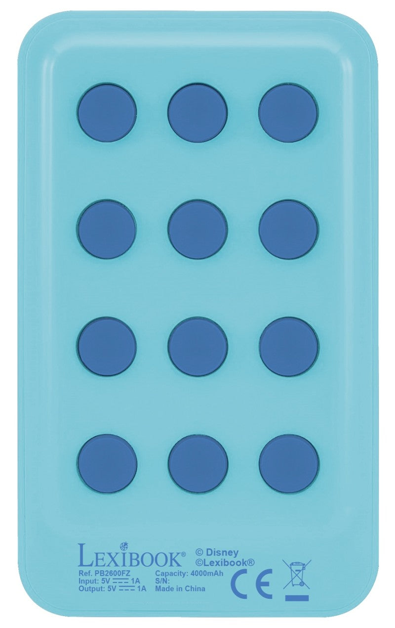 Lexibook power banka Frozen 4 000 mAh s přísavkami