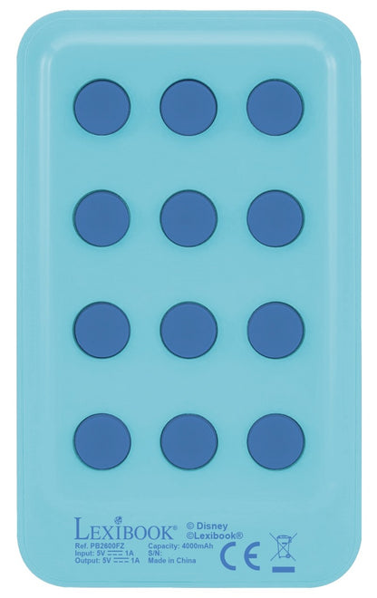 Lexibook power banka Frozen 4 000 mAh s přísavkami