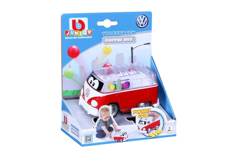 Autobus Volkswagen žlutý