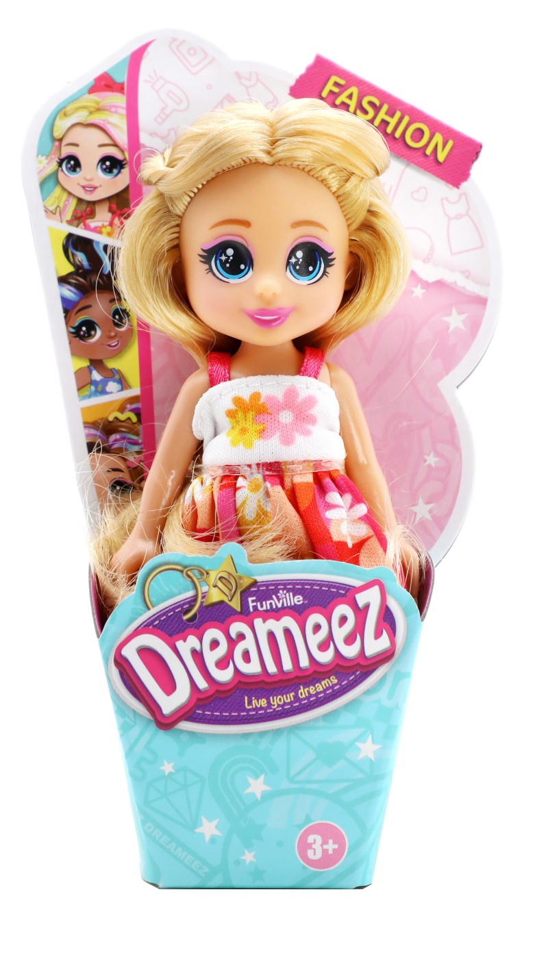 Dreameez mini panenka v kornoutku blond vlásky