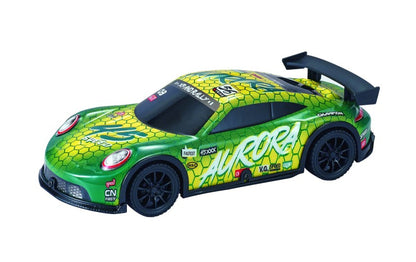 Auto Aurora 1:20 na setrvačník zelené