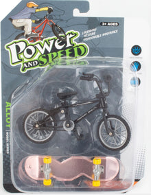 Kolo + skateboard (sada 2ks) červené kolo - růžový skateboard