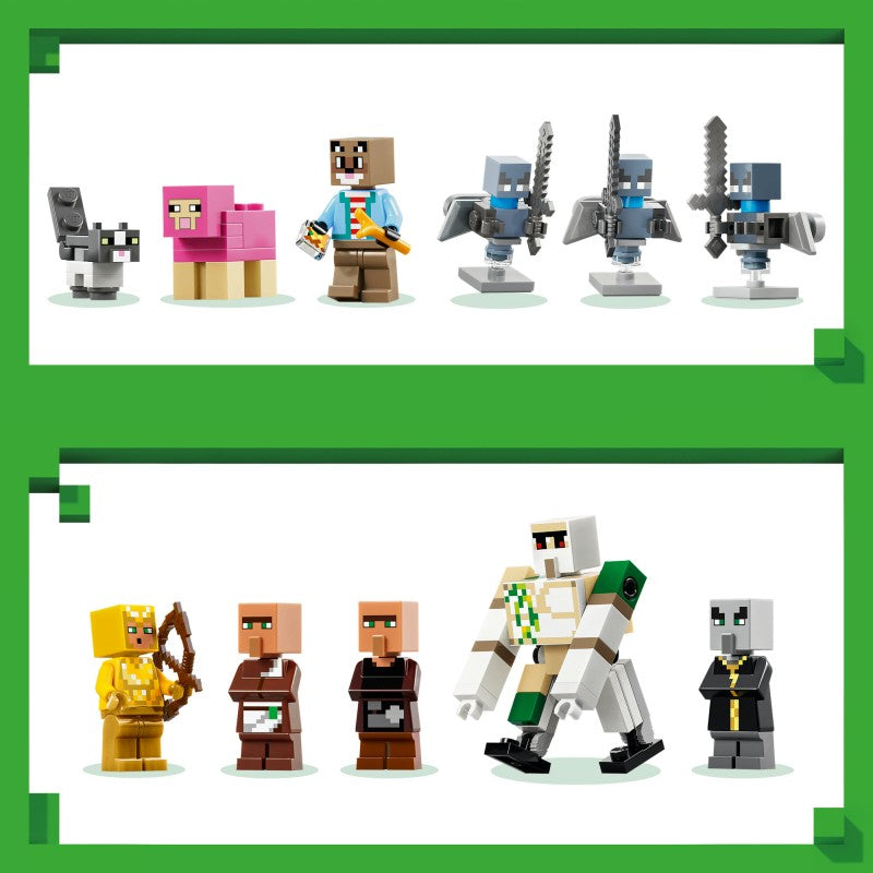 LEGO® Minecraft® 21596 Útok Mága na vesnici