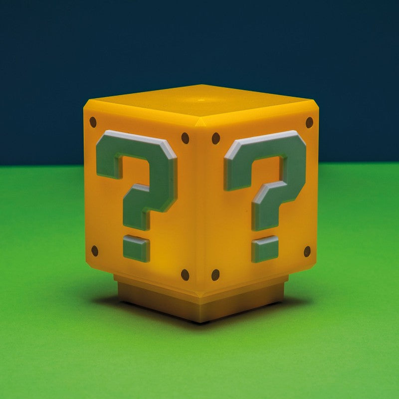 Světlo Super Mario - mini Question blok