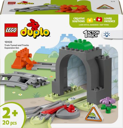 LEGO® DUPLO® 10425 Železniční tunel a koleje – rozšiřující sada