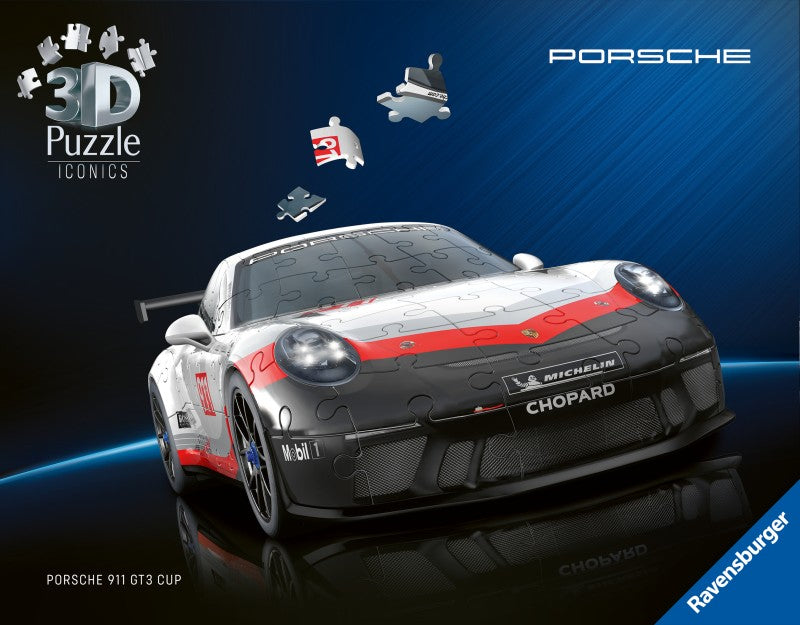 Puzzle 3D Iconics: Porsche 911 GT3 Cup
