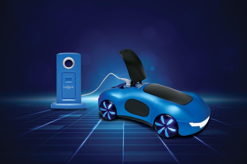 Lexibook programovatelné auto se světelnými, zvukovými a kouřovými efekty