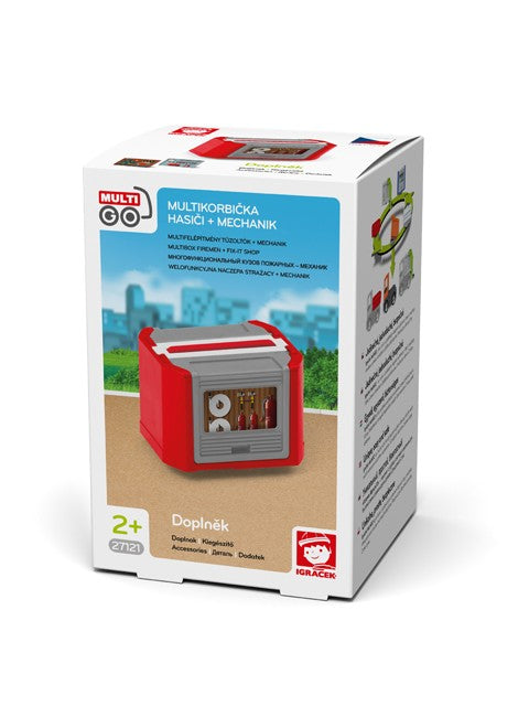 Igráček Multigo - Multikorbička červená