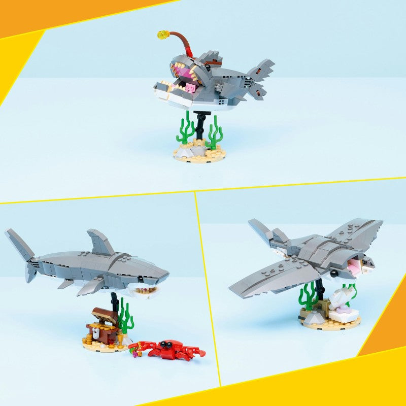 LEGO® 31381 Creator 3v1 Divoký žralok a truhla s pokladem