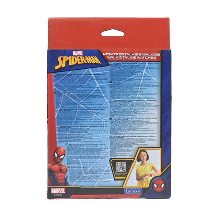 Lexibook hodinky Spiderman s vysílačkou s dosahem 200 m