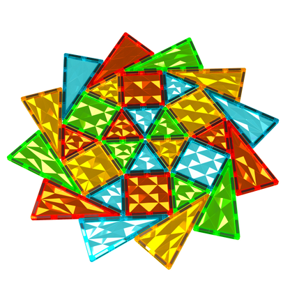 Geomag Magnetic Tiles 100 dílků