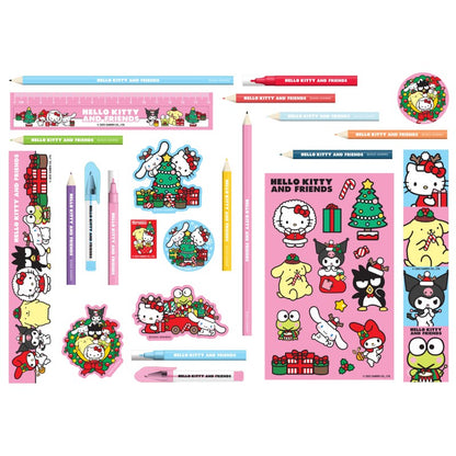 Hello Kitty a přátelé adventní kalendář V2 (papírenský)