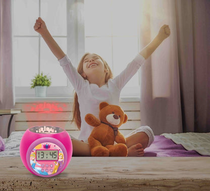 Lexibook budík Disney princezny se stropním projektorem