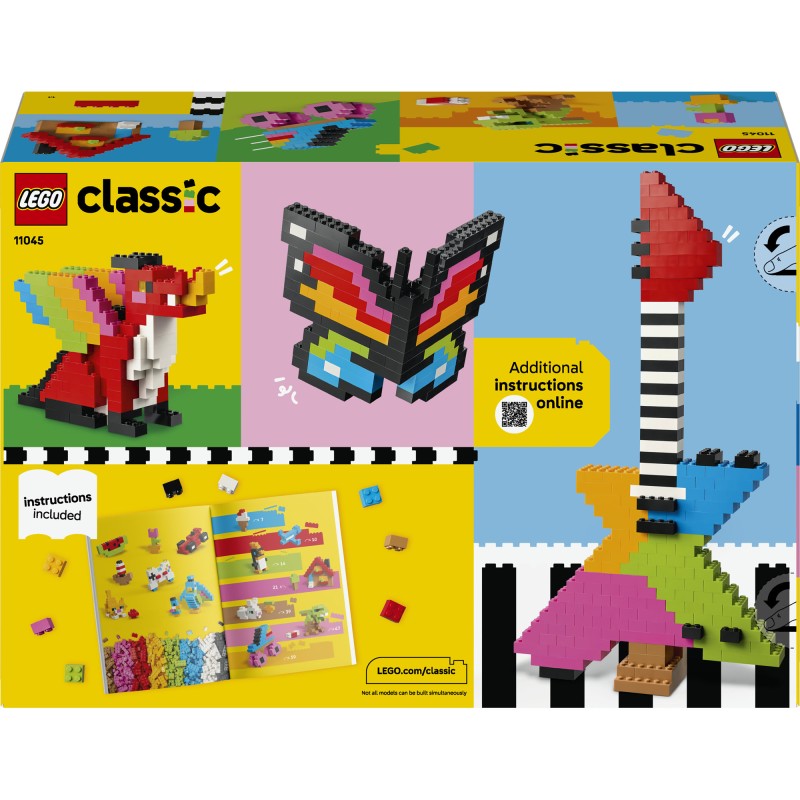 LEGO  Classic 11045 Pestrobarevné kreativní kostky