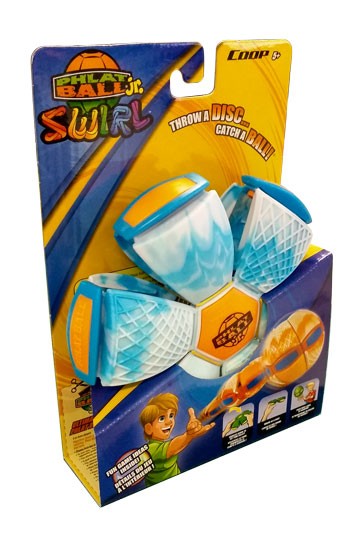 Phlat ball junior Swirl fialový