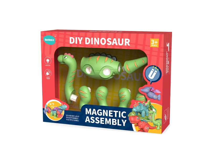 Brachiosarus magnetický skládací