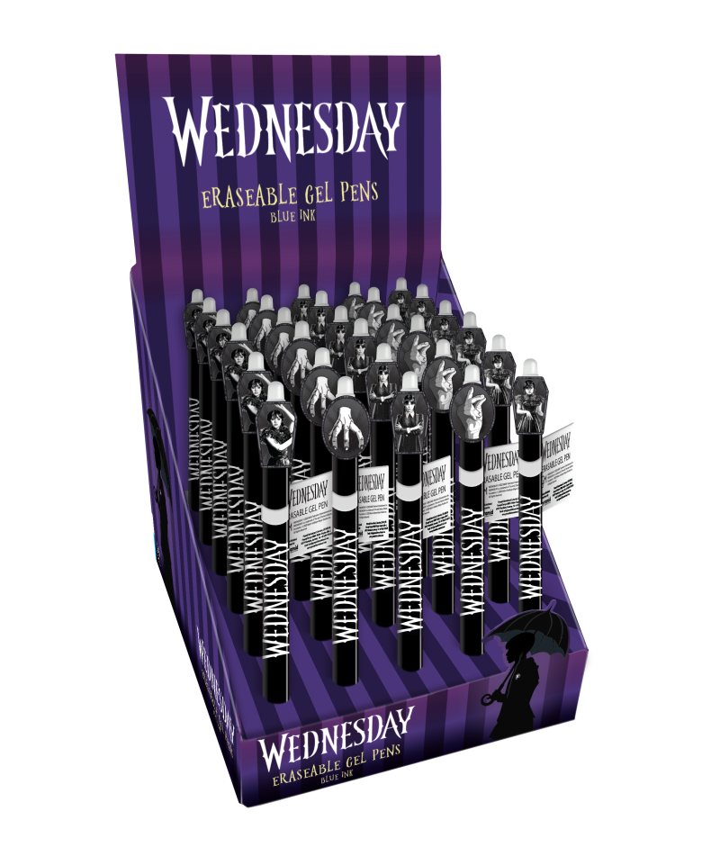 Wednesday, gumovací gelové pero DPL30