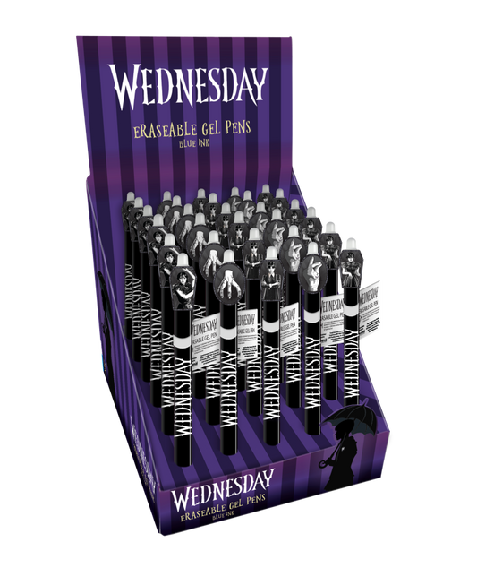 Wednesday, gumovací gelové pero DPL30