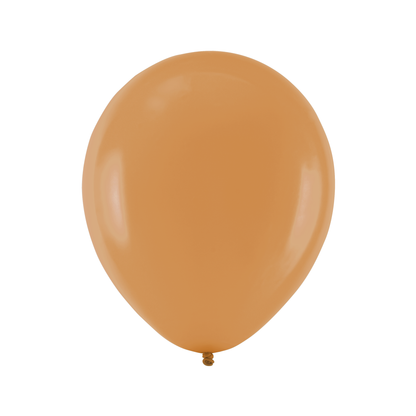 Balónky latexové 27 cm 10 ks mocha (okrové)