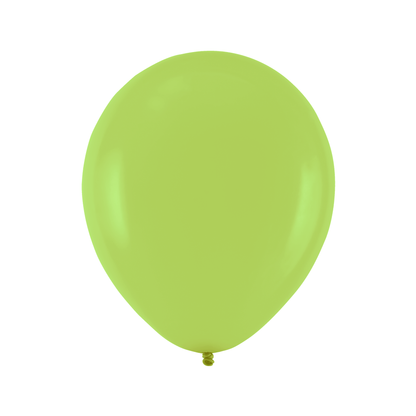 Balónky latexové 27 cm 10 ks olive (zelené)