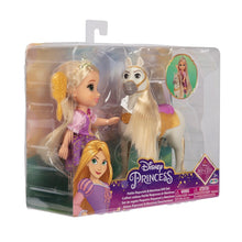 Panenka Disney Princezna Locika/Belle a koník Maxmus/Phillipe