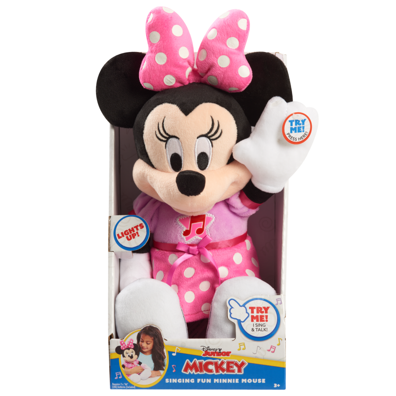Mickey Mouse zpívající plyšák-Minnie