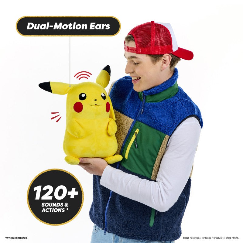 Pokémon Pikachu Puppetronic by RealFX Interaktivní plyšák