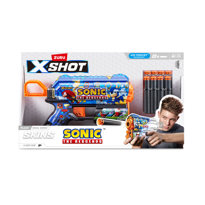 ZURU X-SHOT Skins Flux Sonic the Hedgehog - více druhů