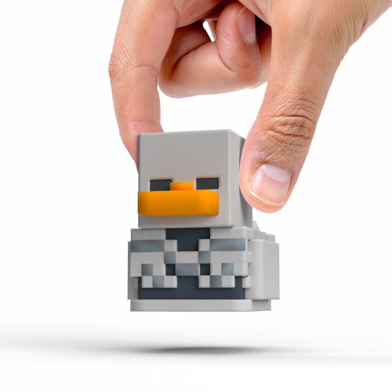 Tubbz kachnička malá Minecraft - Skeleton