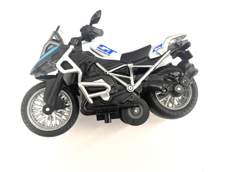 Motorka 1:14 bílá