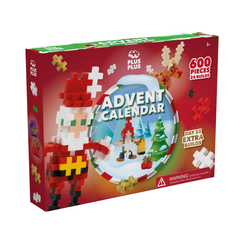 Plus-Plus Adventní kalendář (600 ks)