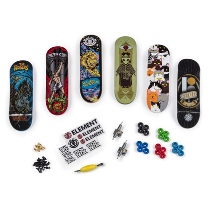 Tech Deck skateshop 6ks s příslušenstvím Figure
