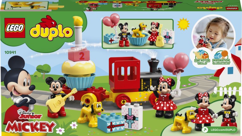 LEGO® DUPLO 10941 Narozeninový vláček Mickeyho a M