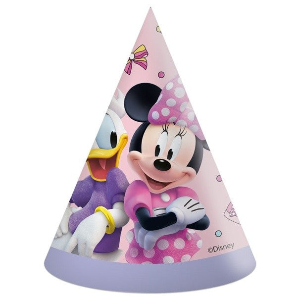 Čepičky papírové Minnie Junior 6 ks