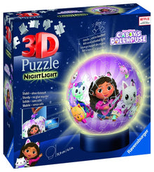 Puzzle-Ball 3D Gabinin kouzelný domeček 72 dílků (noční edic
