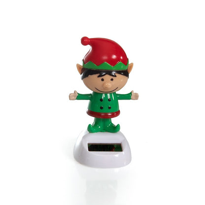 Vánoční tančící solární figurky  11 cm