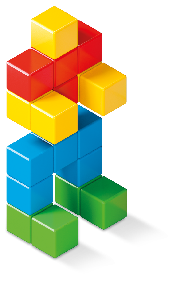 Geomag Magicube Full Color 128 dílků