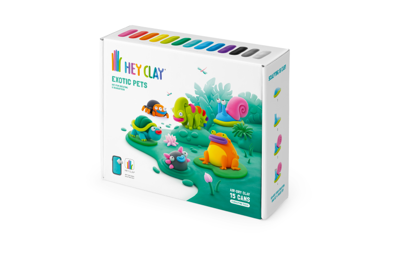 Hey Clay exotické zvířáta