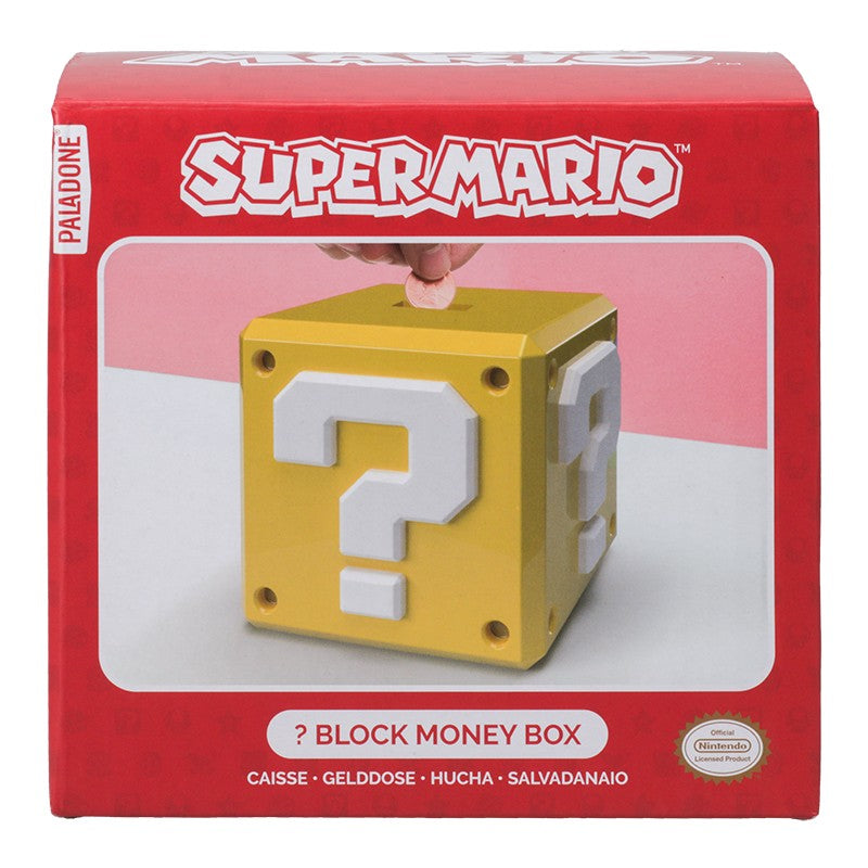 Super Mario kasička Question blok