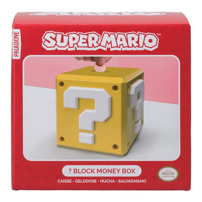 Super Mario kasička Question blok