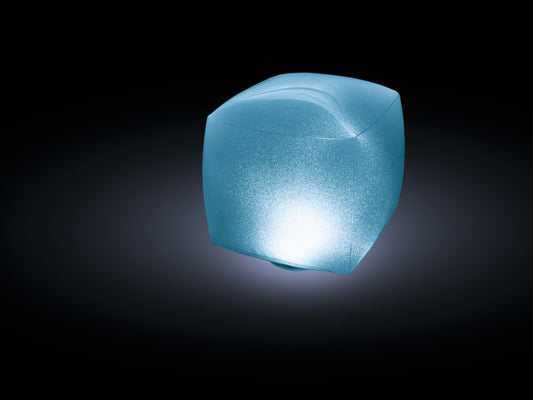 Nafukovací LED kostka 23x23x22cm