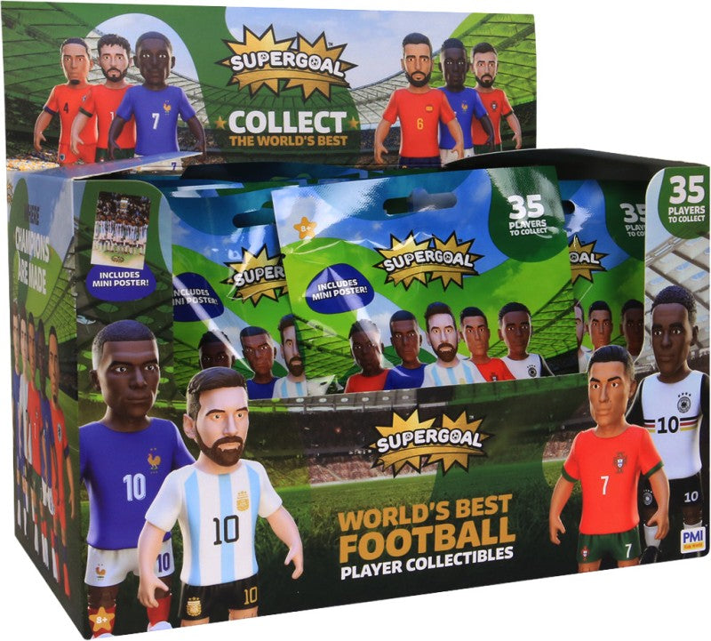 Supergoal figurka fotbalisty + mini plakát