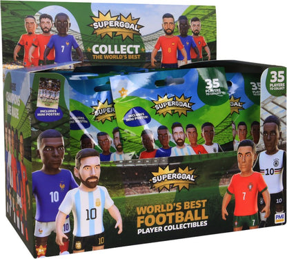Supergoal figurka fotbalisty + mini plakát