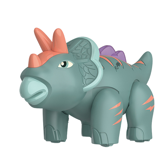 Triceratops skládací magnetický