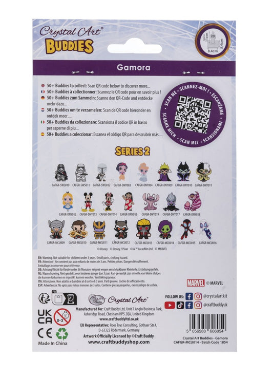 Postavička Crystal Art - Gamora