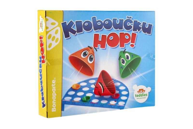 Kloboučku, hop společenská hra v krabici