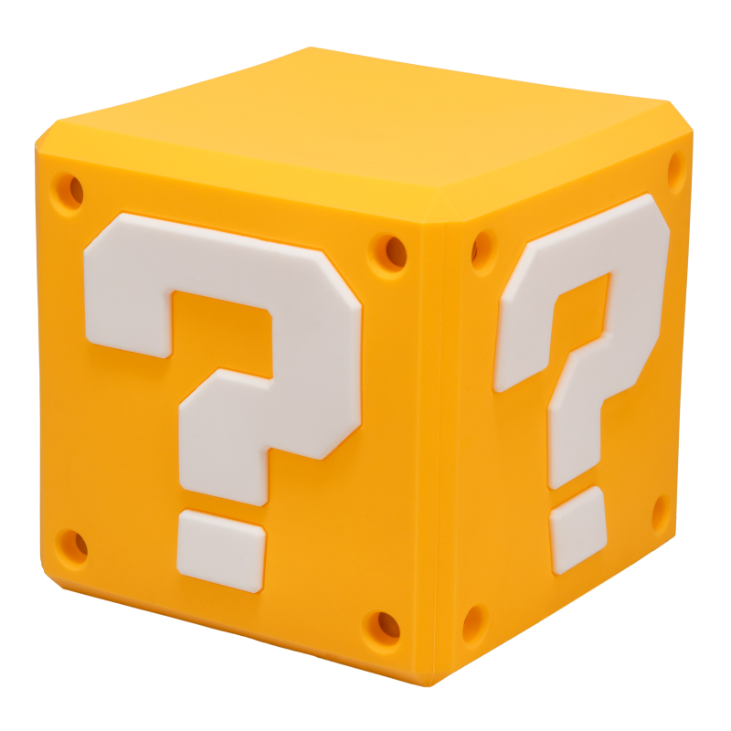 Super Mario světlo SquishyGlo Question blok