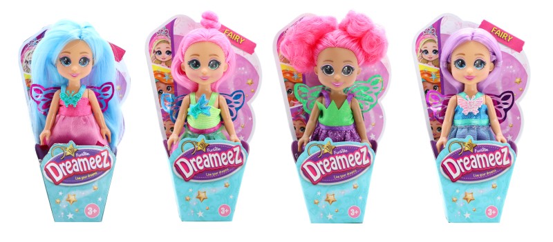 Dreameez mini víla v kornoutku blond vlásky