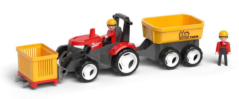 MultiGO ECO Farm set - figurky Igráčků farmářů s traktorem