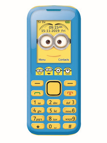 Lexibook dětský mobilní telefon Mimoni Dual SIM